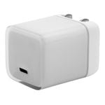 ���Ŵ� AC�����ץ��� AC���Ŵ� ������C PD �ѥ�ǥ�Х꡼ 20��å� ���󥻥�� USB Type-C 20W Power Delivery ���ꥹ���� ���Ť�®�� �ޤꤿ���� ���ꥢ�ۥ磻�� ���ޥ� ���ޡ��ȥե��� RACC20W07WH �饹���Хʥ�