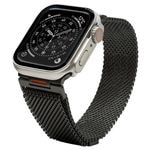 Apple Watch 49mm 46mm 45mm 44mm ULTRA style ���ƥ�쥹 ��å��� �Х�� ����ȥ饹������ ��å��她�ƥ�쥹�Х�� �ޥ��ͥå� ��æ��ñ �Х�� �֥�å� ���åץ륦���å� �٥�� RAWST4411BK �饹���Хʥ�