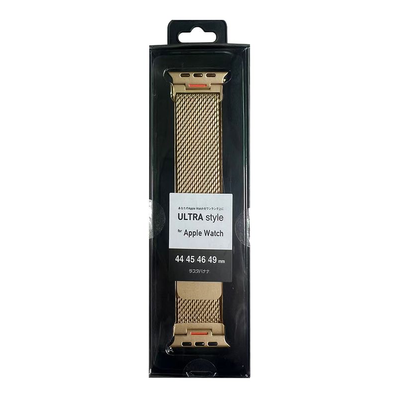 Apple Watch 49mm 46mm 45mm 44mm ULTRA style ���ƥ�쥹 ��å��� �Х�� ����ȥ饹������ ��å��她�ƥ�쥹�Х�� �ޥ��ͥå� ��æ��ñ �Х�� �����˥��ॴ����� ���åץ륦���å� �٥�� RAWST4411TG �饹���Хʥ�