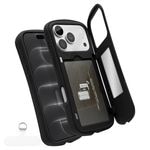 iPhone18 Pro 17 Pro ������ ���С� �ϥ��֥�å� Holdy �Ѿ׷�ۼ� ���� ��� ���������� �� �ߥ顼 ���ȥ�åץۡ��� �֥�å� �����ե��� ���ޥۥ����� 9588IP6BHPBK �饹���Хʥ�