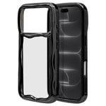 iPhone18 Pro 17 Pro ������ ���С� ���եȥ����� TPU �Ѿ׷�ۼ� ���ꥢ Ʃ�� �᥿��ե졼�� ���󥵥��ɥ������� �ڹ��� ������� ���ȥ�åץۡ��� my.DECOR �֥�å� �����ե��� ���ޥۥ����� 9656IP6BTPBK �饹���Хʥ�