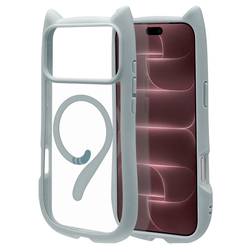 iPhone18 Pro Max 17 Pro Max ������ ���С� �ϥ��֥�å� MagSafe�б� �ޥ��ͥåȽ��� mimi ǭ�� �ͥ��ߥ� �Ѿ׷� MIL ���̥��ꥢ TPU�Х�ѡ������� �磻��쥹 ���⡼�����֥롼 �����ե��� ���ޥۥ����� 9683IP6DHPMSBL �饹���Хʥ�