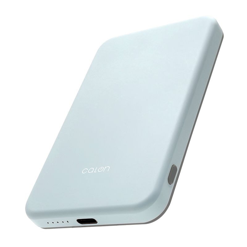 ��������� �磻��쥹��Х���Хåƥ꡼ �ޥ��ͥå� �磻��쥹���� 5000mAh calon USB Type-C ��ñ���� ���� ������ ���� ����ѥ��� 2��Ʊ������ Ⱦ�������� ����� Ⱦ���� ���⡼�����֥롼 iPhone ���ޡ��ȥե��� ������ RLI050WCC20W02SBL �饹���Хʥ�