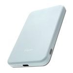 ��������� �磻��쥹��Х���Хåƥ꡼ �ޥ��ͥå� �磻��쥹���� 5000mAh calon USB Type-C ��ñ���� ���� ������ ���� ����ѥ��� 2��Ʊ������ Ⱦ�������� ����� Ⱦ���� ���⡼�����֥롼 iPhone ���ޡ��ȥե��� ������ RLI050WCC20W02SBL �饹���Хʥ�