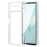 Xperia10 VIII SO-52G SOG18 XQ-GH44 10 VII SO-52F SOG16 XQ-FE44 ������ ���С� �ϥ��֥�å� �Ѿ׷� ���ꥢ Ʃ�� TPU�Х�ѡ������� ���ȥ�åץۡ��� �������ڥꥢ ���ޥۥ����� 9808XP108HPCL �饹���Хʥ�