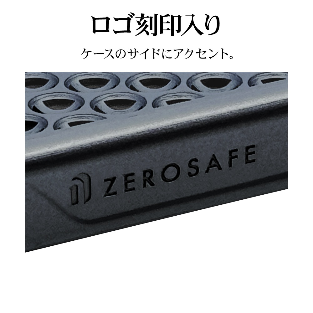 iPhone16 ������ ���С� �ϥ��֥�å� ZEROSAFE Mesh MagSafe�б� �Ѿ׷�ۼ� MIL���� TPU�Х�ѡ������� ����դ� ��å��� ��ɻ� �ߥåɥʥ��� �����ե��� ���ޥۥ����� 8302IP461ZSFMMN �饹���Хʥ�