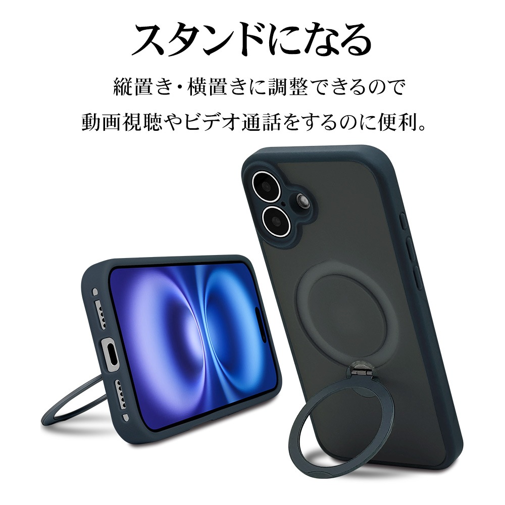 iPhone16 Plus  С ϥ֥å ZEROSAFE Shaft MagSafeб ˸ݸ Ѿ׷ۼ MIL ޥå TPUХѡ դ ɻ եȥͥӡ ե ޥۥ 8323IP467ZSFSLNV 饹Хʥ