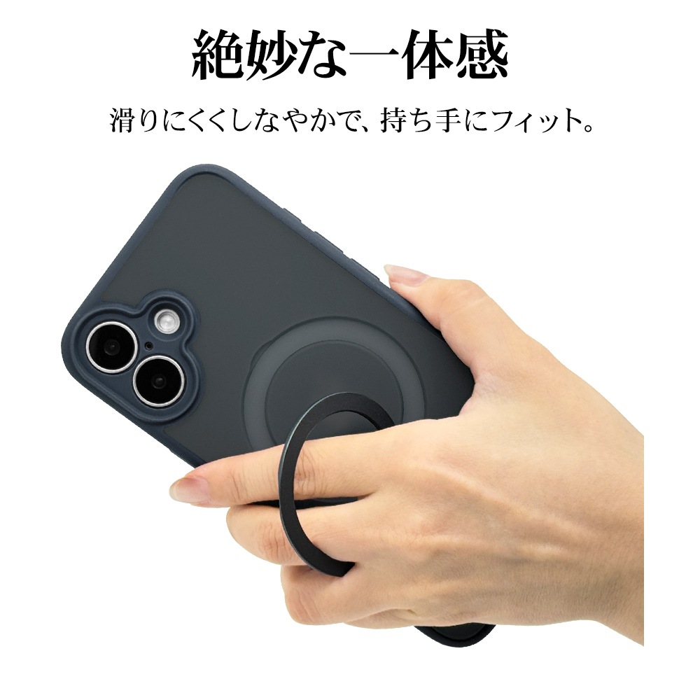 iPhone16 Plus  С ϥ֥å ZEROSAFE Shaft MagSafeб ˸ݸ Ѿ׷ۼ MIL ޥå TPUХѡ դ ɻ եȥͥӡ ե ޥۥ 8323IP467ZSFSLNV 饹Хʥ