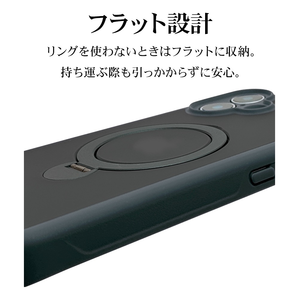 iPhone16 Plus  С ϥ֥å ZEROSAFE Shaft MagSafeб ˸ݸ Ѿ׷ۼ MIL ޥå TPUХѡ դ ɻ եȥͥӡ ե ޥۥ 8323IP467ZSFSLNV 饹Хʥ