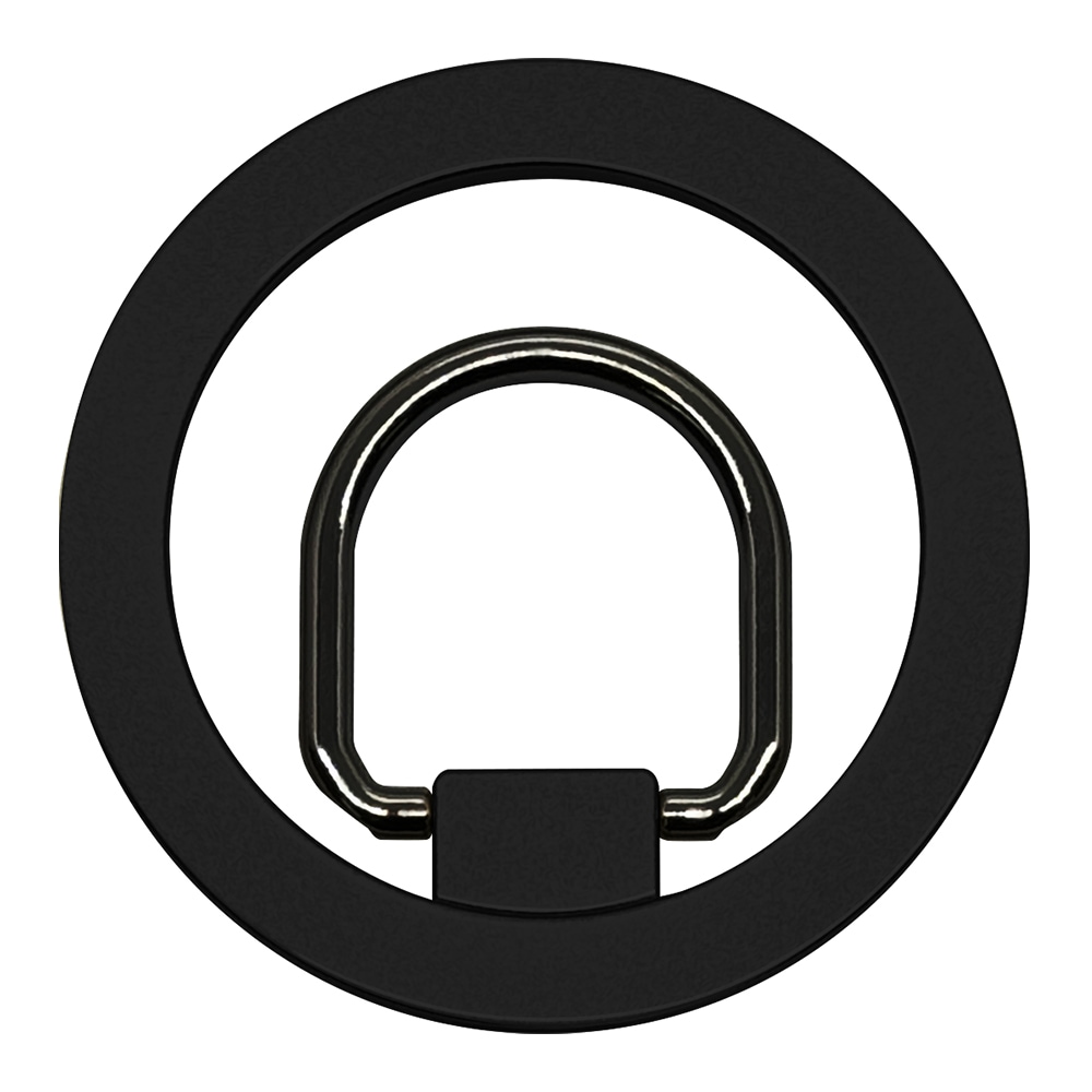 �ޥ��ͥå� ���ޥ� ��� ���ޥۥ�� MagSafe�б� �ޥ��ͥåȥ����� 90�볫�� ��곰����ǽ �ޥ������� ������� �磻��쥹���� ���ϼ��� ��ɻ� �֥�å� ���ޥ� ���֥�å� RMRNG04BK �饹���Хʥ�