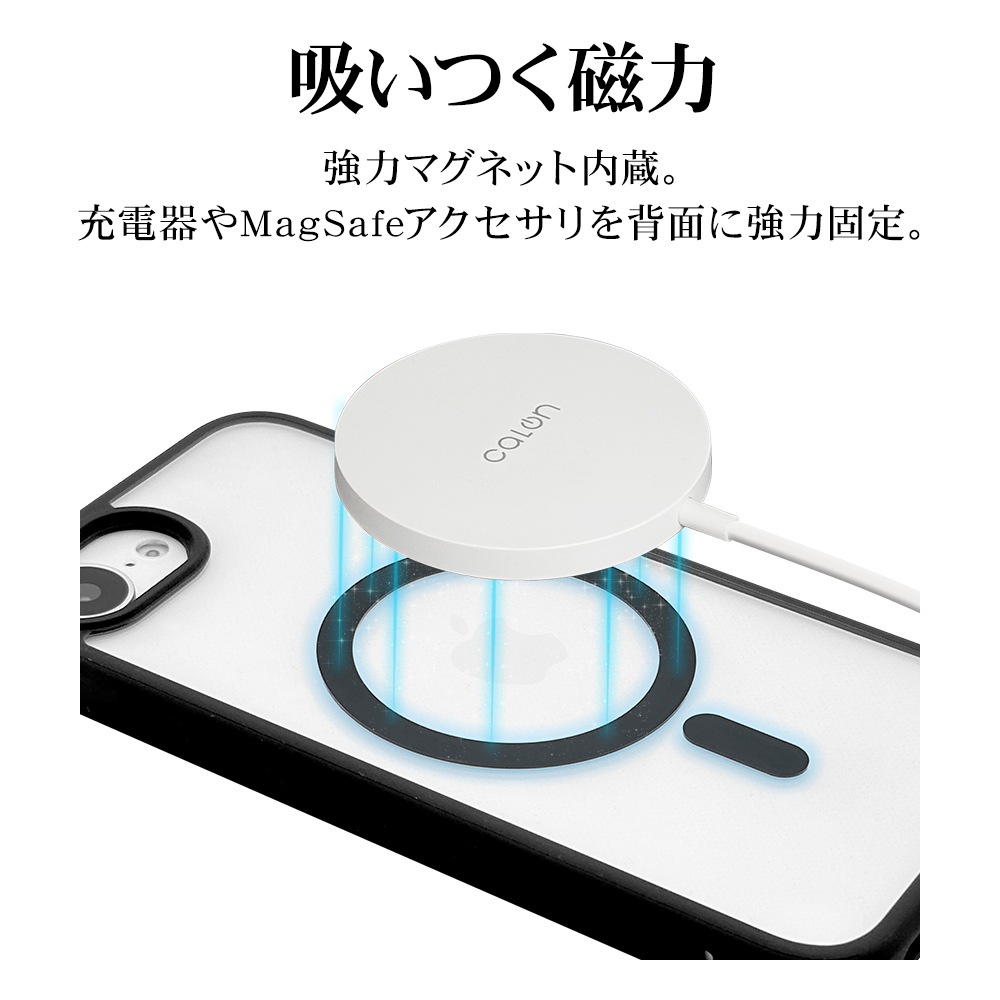 iPhone 16e  С ϥ֥å MagSafeб RHINOX 饤Υå Ѿ׷ۼ MIL ꥢ ɽ̹5H TPUХѡ ȥåץۡ 磻쥹 ֥åߥꥢ ե ޥۥ 9129IP5EHABK饹Хʥ