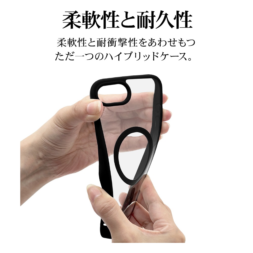 iPhone 16e  С ϥ֥å MagSafeб RHINOX 饤Υå Ѿ׷ۼ MIL ꥢ ɽ̹5H TPUХѡ ȥåץۡ 磻쥹 ֥åߥꥢ ե ޥۥ 9129IP5EHABK饹Хʥ