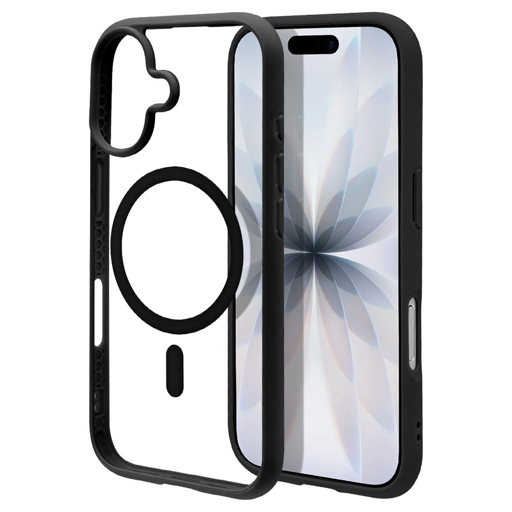 iPhone17 ������ ���С� �ϥ��֥�å� MagSafe�б� �ޥ��ͥåȽ��� FLEXGUARD �Ѿ׷� MIL ���� ���ꥢ ��Ʃ�� TPU�Х�ѡ������� ���ȥ�åץۡ��� �磻��쥹���� �֥�å��ߥ��ꥢ �����ե��� ���ޥۥ����� 8924IP5AHPMBK �饹���Хʥ�