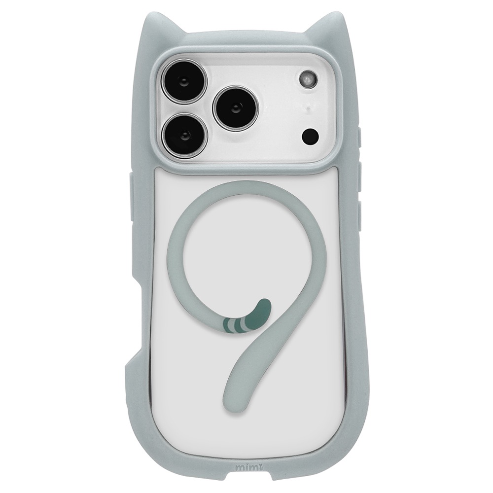 iPhone17 Pro ������ ���С� �ϥ��֥�å� MagSafe�б� �ޥ��ͥåȽ��� mimi ǭ�� �ͥ��ߥ� �ͤ��ߤ� �Ѿ׷� MIL ���̥��ꥢ TPU�Х�ѡ������� �磻��쥹���� ���⡼�����֥롼 �����ե��� ���ޥۥ����� 9020IP5BHPMSBL �饹���Хʥ�