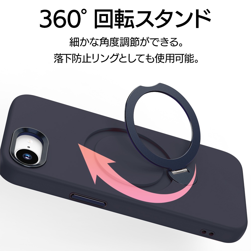 iPhone17e 16e ������ ���С� �ϥ��֥�å� ZEROSAFE Mellow MagSafe�б� �Ѿ׷�ۼ� MIL���� �ޥå� TPU�Х�ѡ������� ����դ� ��ɻ� �磻��쥹���� �֥�å� �����ե��� ���ޥۥ����� 9405IP6EZSMBK �饹���Хʥ�