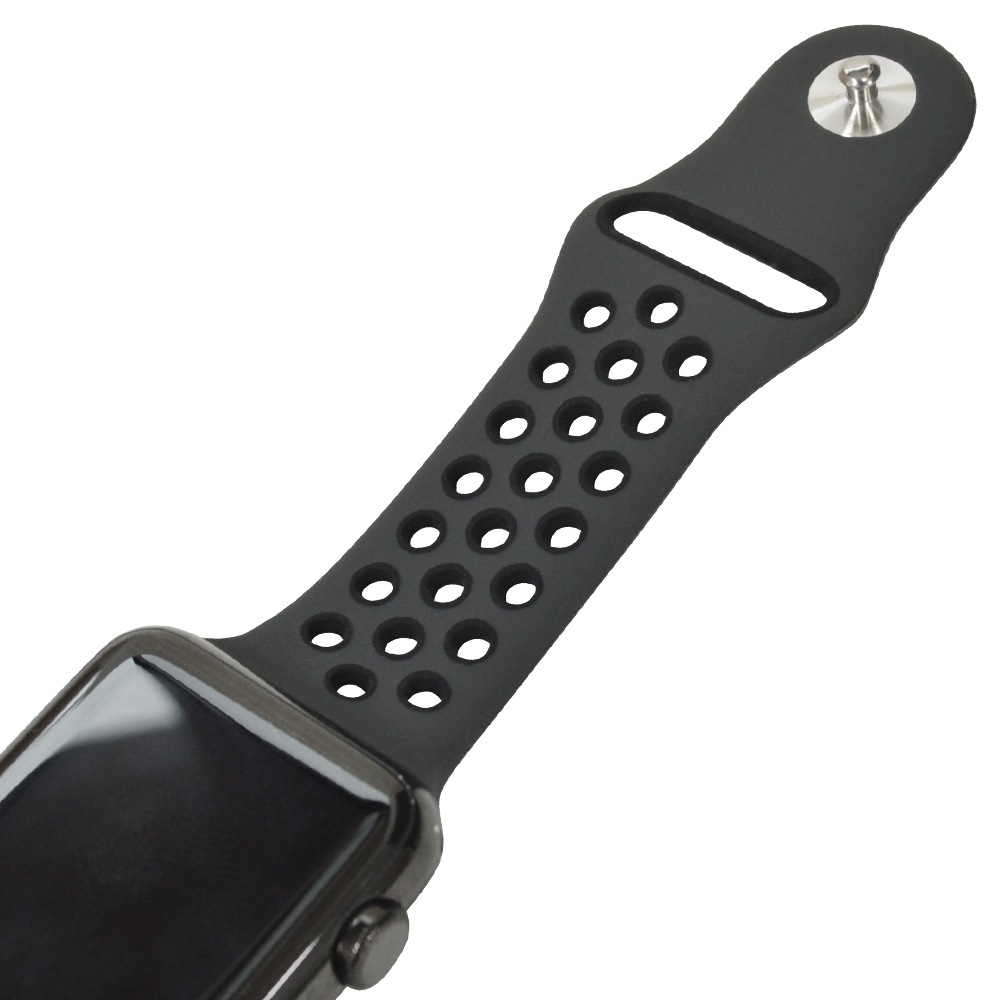 Apple Watch �Х�� Series10 Series9 Series8 Series7 Series6 Series5 Series4 Series3 SE��2���� SE 41mm 40mm 38mm ���ꥳ�� ����������ɥ����� BK ���åץ륦���å� RBLAW4001BK