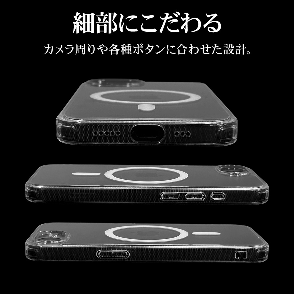 iPhone 16e  С ϥ֥å MagSafeб RHINOX 饤Υå ˸ݸ ̩߷ Ѿ׷ۼ MIL ꥢ ɽ̹5H TPUХѡ 磻쥹 ե ޥۥ 9130IP5EHALCL 饹Хʥ