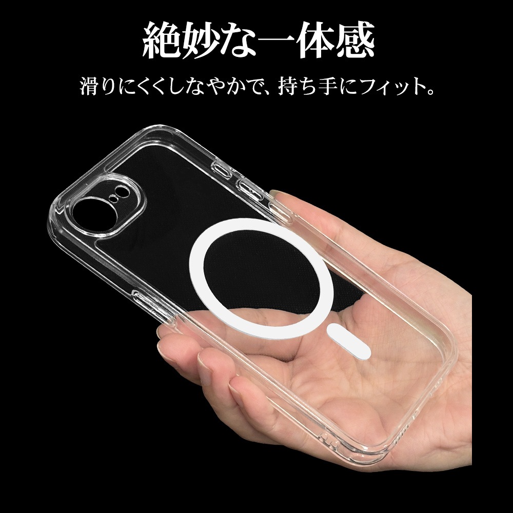 iPhone 16e  С ϥ֥å MagSafeб RHINOX 饤Υå ˸ݸ ̩߷ Ѿ׷ۼ MIL ꥢ ɽ̹5H TPUХѡ 磻쥹 ե ޥۥ 9130IP5EHALCL 饹Хʥ