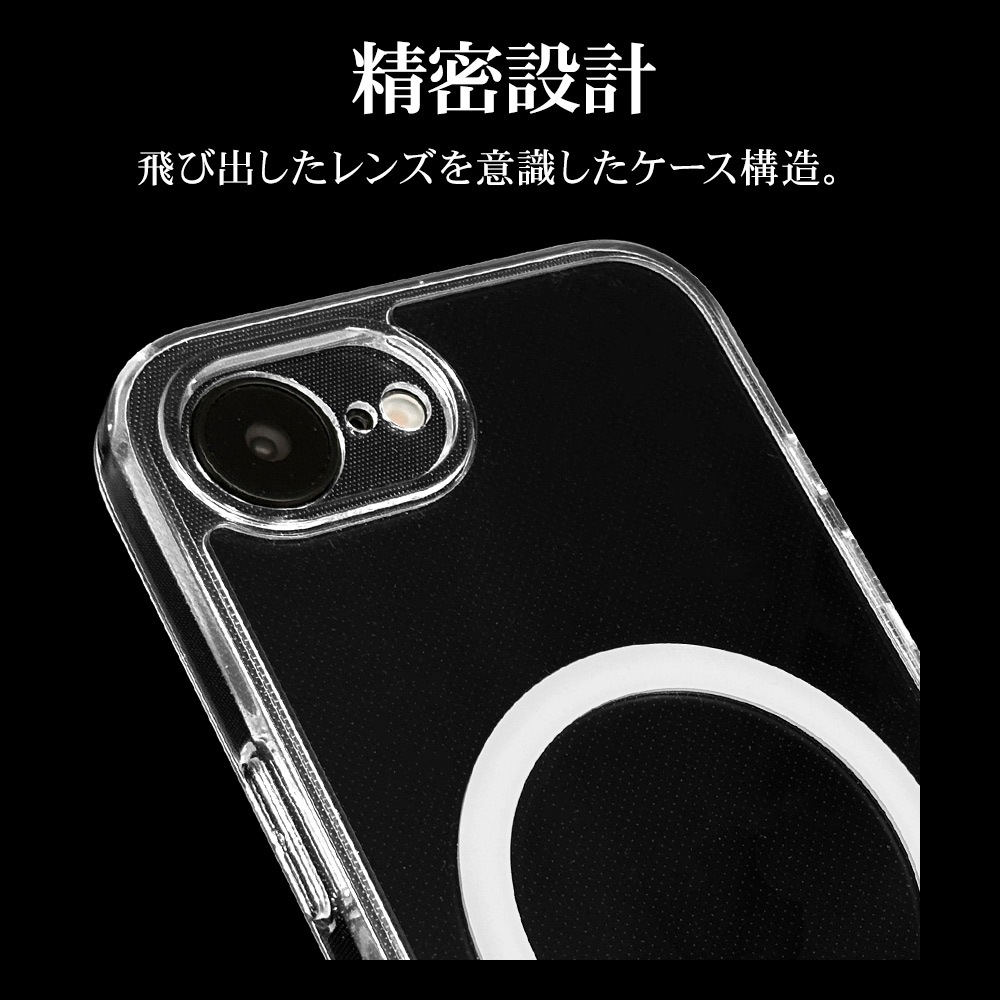 iPhone 16e  С ϥ֥å MagSafeб RHINOX 饤Υå ˸ݸ ̩߷ Ѿ׷ۼ MIL ꥢ ɽ̹5H TPUХѡ 磻쥹 ե ޥۥ 9130IP5EHALCL 饹Хʥ