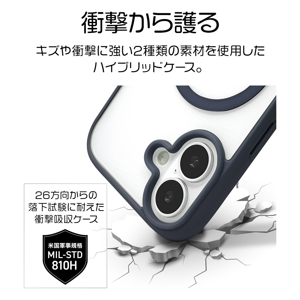 iPhone17 ������ ���С� �ϥ��֥�å� MagSafe�б� �ޥ��ͥåȽ��� FLEXGUARD �Ѿ׷� MIL ���� ���ꥢ ��Ʃ�� TPU�Х�ѡ������� ���ȥ�åץۡ��� �磻��쥹���� �ͥ��ӡ��ߥ��ꥢ �����ե��� ���ޥۥ����� 8925IP5AHPMNV �饹���Хʥ�