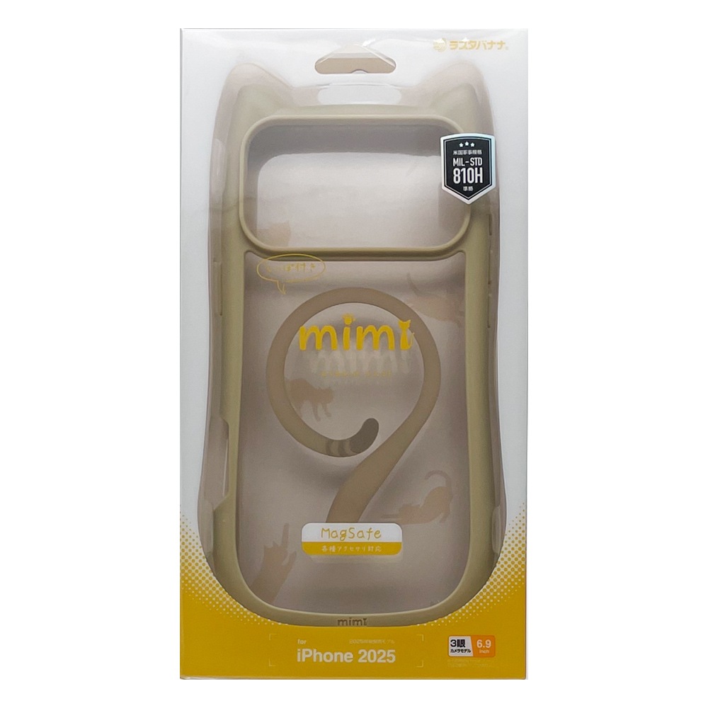 iPhone17 Pro Max  С ϥ֥å MagSafeб ޥͥåȽ mimi ǭ ͥߥ ͤߤ Ѿ׷ MIL ̥ꥢ TPUХѡ 磻쥹 ȡ ե ޥۥ 9189IP5DHPMTA 饹Хʥ