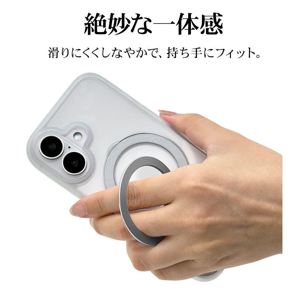 iPhone16 ������ ���С� �ϥ��֥�å� ZEROSAFE Shaft MagSafe�б� �Ѿ׷�ۼ� MIL���� ���ꥢ TPU�Х�ѡ������� ����դ� ��ɻ� �ۥ磻�� �����ե��� ���ޥۥ����� 8304IP461ZSFSWH �饹���Хʥ�