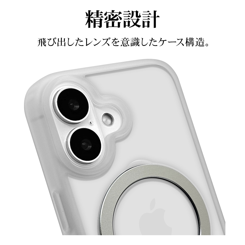 iPhone16 ������ ���С� �ϥ��֥�å� ZEROSAFE Shaft MagSafe�б� �Ѿ׷�ۼ� MIL���� ���ꥢ TPU�Х�ѡ������� ����դ� ��ɻ� �ۥ磻�� �����ե��� ���ޥۥ����� 8304IP461ZSFSWH �饹���Хʥ�