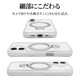 iPhone16 ������ ���С� �ϥ��֥�å� ZEROSAFE Shaft MagSafe�б� �Ѿ׷�ۼ� MIL���� ���ꥢ TPU�Х�ѡ������� ����դ� ��ɻ� �ۥ磻�� �����ե��� ���ޥۥ����� 8304IP461ZSFSWH �饹���Хʥ�