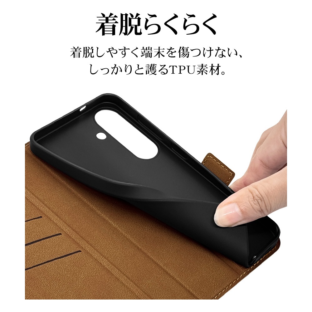 Galaxy S25 SC-51F SCG31  С Ģ  Ѿ׷ۼ  ɵǽ slim Fit ɥޥͥå ͥӡߥ֥饦 饯 S25 ޥۥ 8739GS25BSMNVB 饹Хʥ