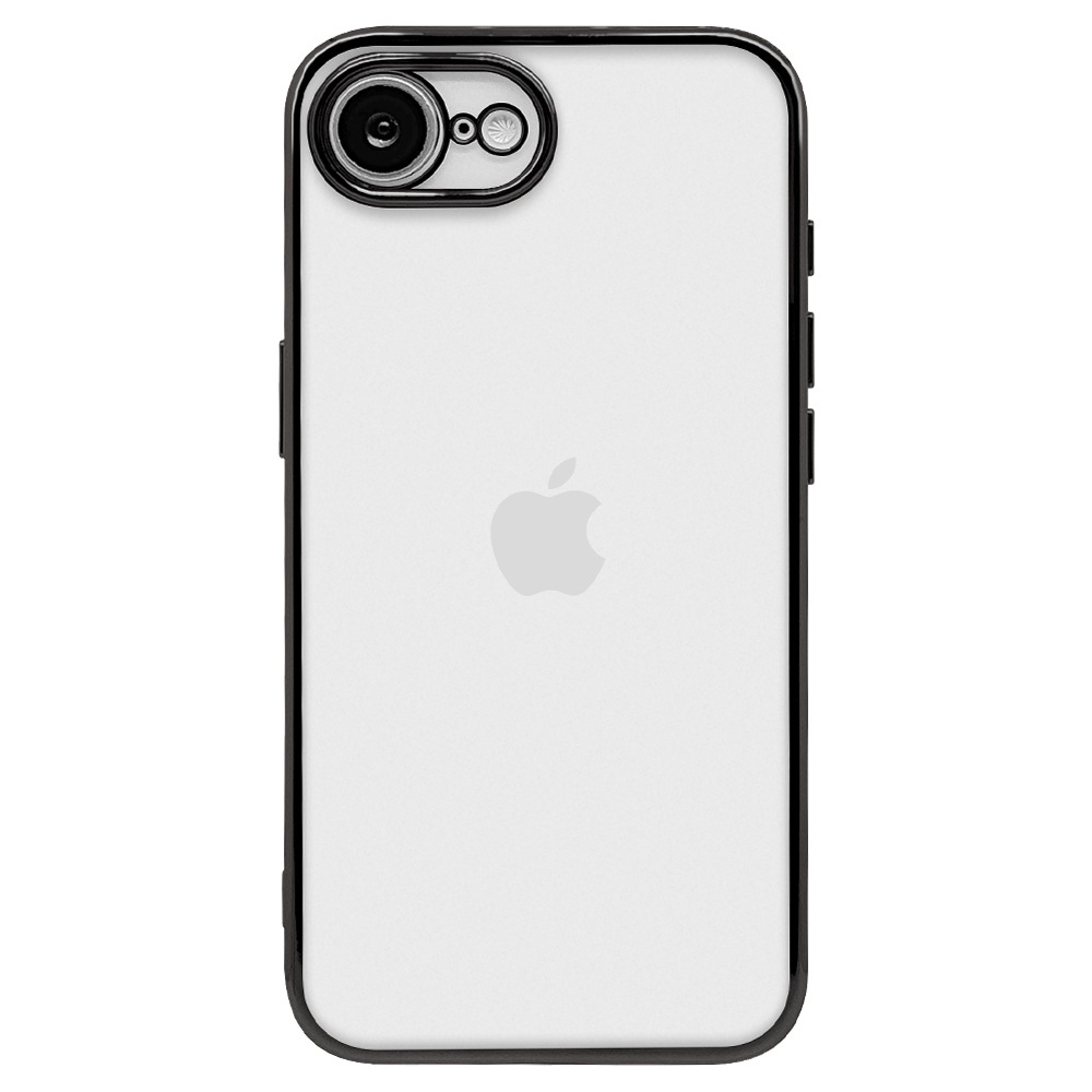 iPhone 16e  С եȥ TPU ˸ݸ ̩߷ Ѿ׷ۼ ꥢ Ʃ ᥿ե졼 ȥåץۡ 磻쥹б ֥å ե ޥۥ 8684IP5ETPLBK 饹Хʥ