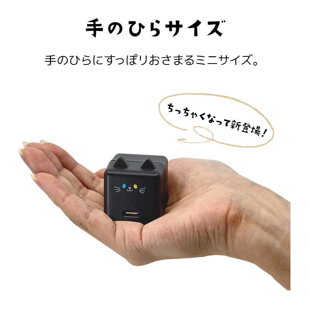 ��Фˤ㡼 ���ӡ��� ���Ŵ� AC�����ץ��� AC���Ŵ� ������C ���󥻥�� AC Type-C 5V/1.5A 7.5W 0.2A ��Х˥㡼 ���ӡ��� ���� RACC1A02GOM �饹���Хʥ�