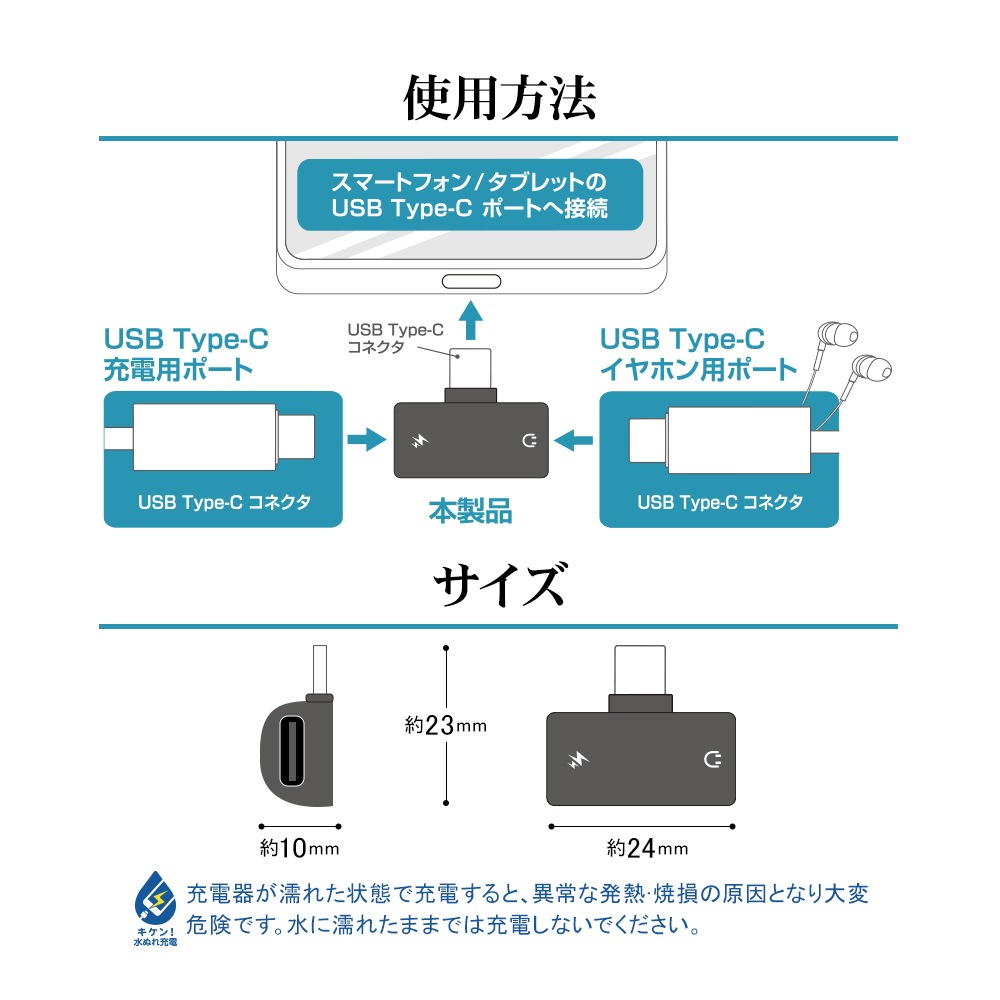 �إåɥۥ󡦽��Ŵ�ʬ�䥢���ץ� ���ڤ�İ���ʤ��齼�ŤǤ��� �����б� ������C Type-C typec PD �ѥ�ǥ�Х꡼ Power Delivery ���졼 RHECCC01GRY �饹���Хʥ�