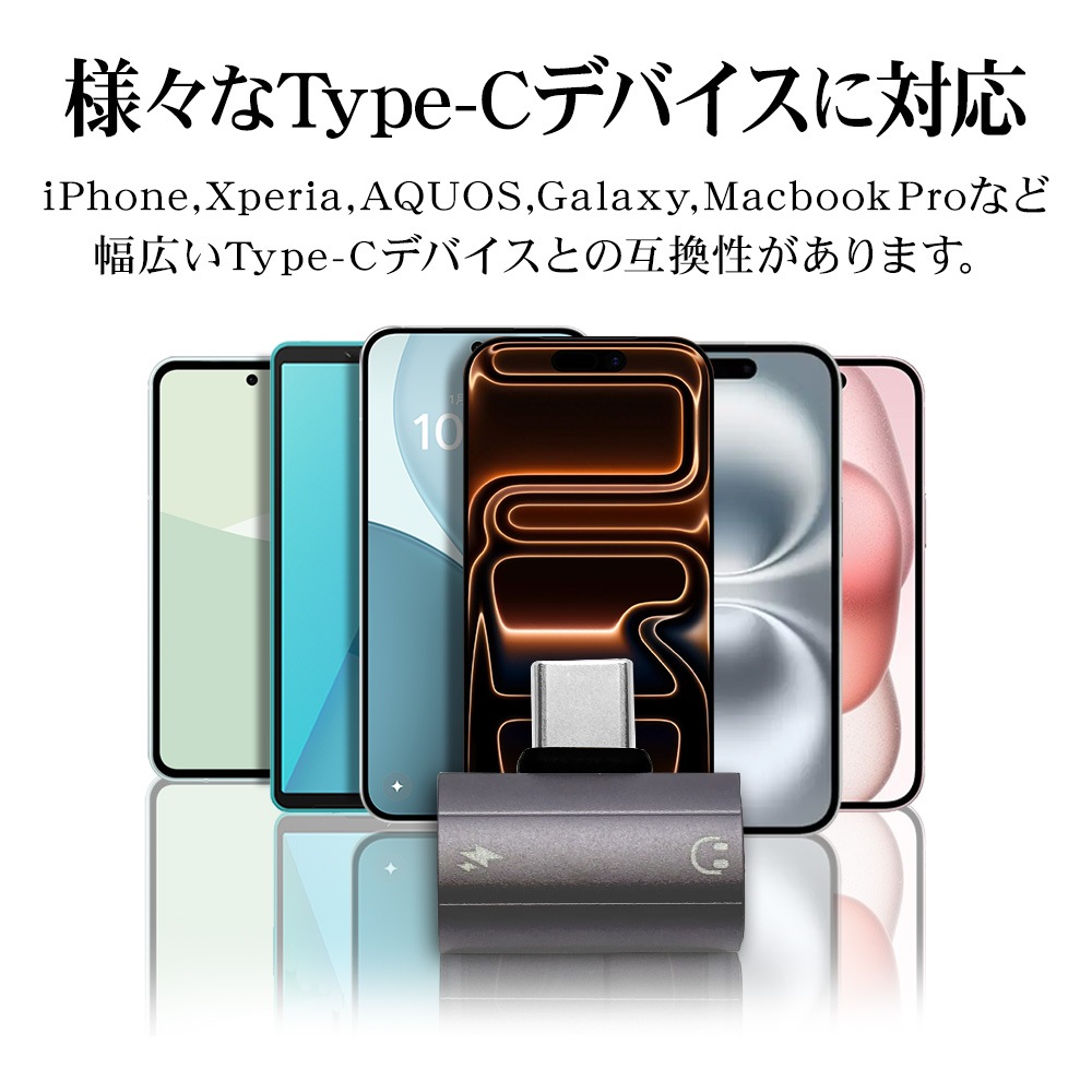 �إåɥۥ󡦽��Ŵ�ʬ�䥢���ץ� ���ڤ�İ���ʤ��齼�ŤǤ��� �����б� ������C Type-C typec PD �ѥ�ǥ�Х꡼ Power Delivery ���졼 RHECCC01GRY �饹���Хʥ�