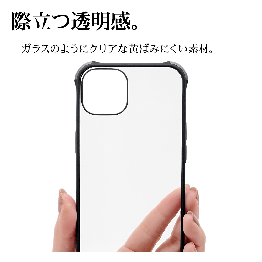 iPhone13  С ϥ֥å TPU+PC Ѿ׷ۼ   ȥåץۡ ֥å ե13 ޥۥ 6472IP161HB
