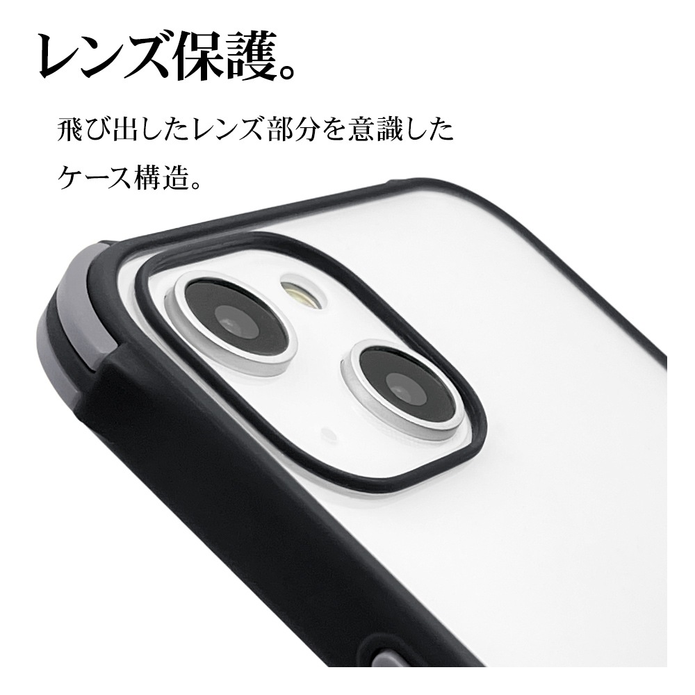 iPhone13  С ϥ֥å TPU+PC Ѿ׷ۼ   ȥåץۡ ֥å ե13 ޥۥ 6472IP161HB