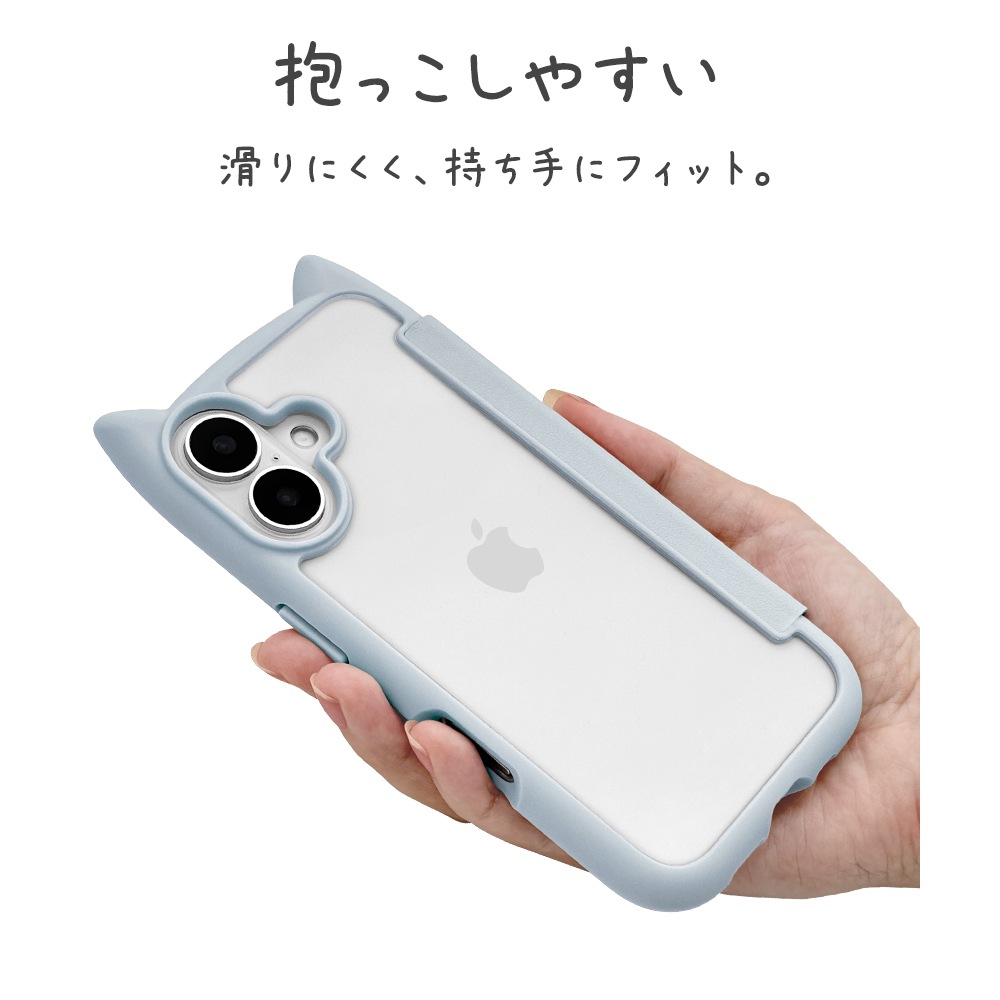 iPhone16 ������ ���С� ��Ģ�� �ϥ��֥�å� �ե��դ����̥����� mimi ǭ�� �ͥ��ߥ� �Ѿ׷�ۼ� MIL���� ���̥��ꥢ TPU�Х�ѡ������� ���������� ���⡼�����֥롼 �����ե��� ���ޥۥ����� 8104IP461BHPSBL �饹���Хʥ�