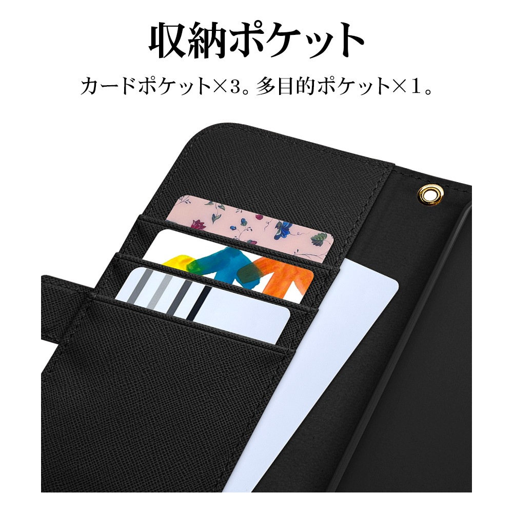 Galaxy S25 SC-51F SCG31 ������ ���С� ��Ģ�� ���������� ������ɵ�ǽ �ϥ�ɥ��ȥ�å��դ� �֥�å� ����饯���� S25 ���ޥۥ����� 8740GS25BHSBK �饹���Хʥ�