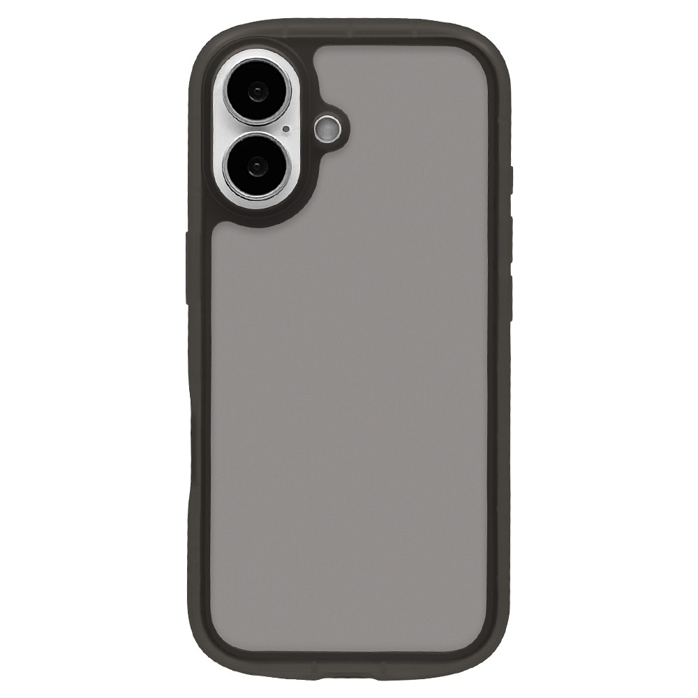 iPhone17 ������ ���С� ���եȥ����� TPU fluffy shape case �Ѿ׷�ۼ� ���� ��� 2.5mm �פä��� ���ȥ�åץۡ��� �֥�å� �����ե��� ���ޥۥ����� 8928IP5ATPBK �饹���Хʥ�