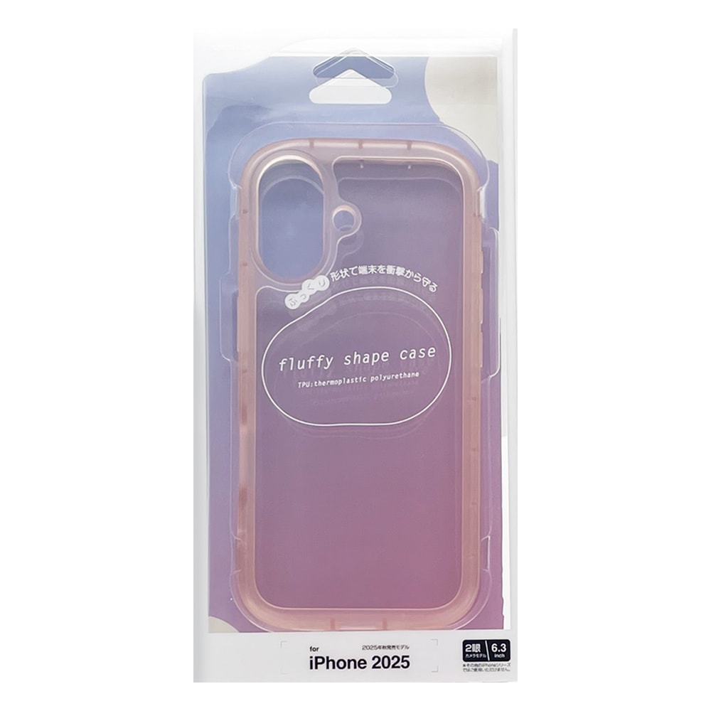 iPhone17 ������ ���С� ���եȥ����� TPU fluffy shape case �Ѿ׷�ۼ� ���� ��� 2.5mm �פä��� ���ȥ�åץۡ��� ������� �����ե��� ���ޥۥ����� 8929IP5ATPCO �饹���Хʥ�