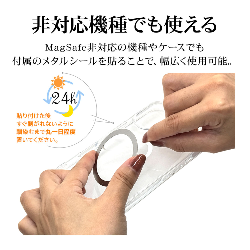 �ޥ��ͥå� ���ޥ� ��� ǭ�� �� ���ޥۥ�� NEKO no MAGNET RING MagSafe�б� �ޥ��ͥåȥ����� ��곰����ǽ �ޥ������� ������� �磻��쥹���� ���ϼ��� ��ɻ� �ԥ󥯥������ ���ޥ� ���֥�å� RMRNG02PG �饹���Хʥ�