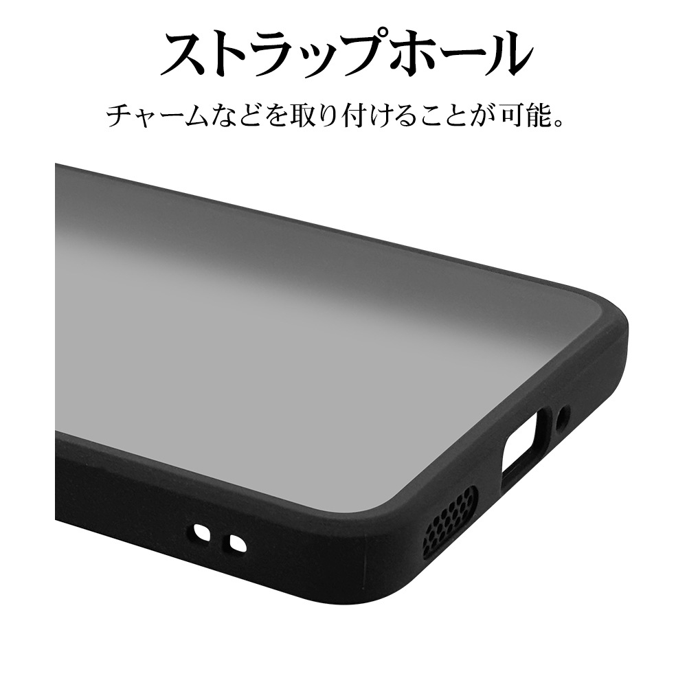OPPO Reno13 A ������ ���С� �ϥ��֥�å� �˸��ݸ� ��̩�߷� �Ѿ׷�ۼ� 1.5mm ���ȥ�åץۡ��� �֥�å��ߥե����ȥ֥�å� ���å� ��� ���ޥۥ����� 8836OR13AHPLFBK �饹���Хʥ�