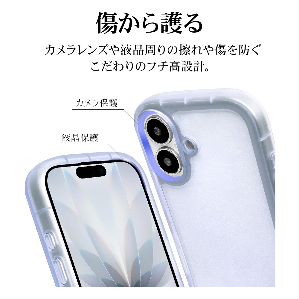 iPhone17 ������ ���С� ���եȥ����� TPU fluffy shape case �Ѿ׷�ۼ� ���� ��� 2.5mm �פä��� ���ȥ�åץۡ��� �֥롼 �����ե��� ���ޥۥ����� 8930IP5ATPBL �饹���Хʥ�