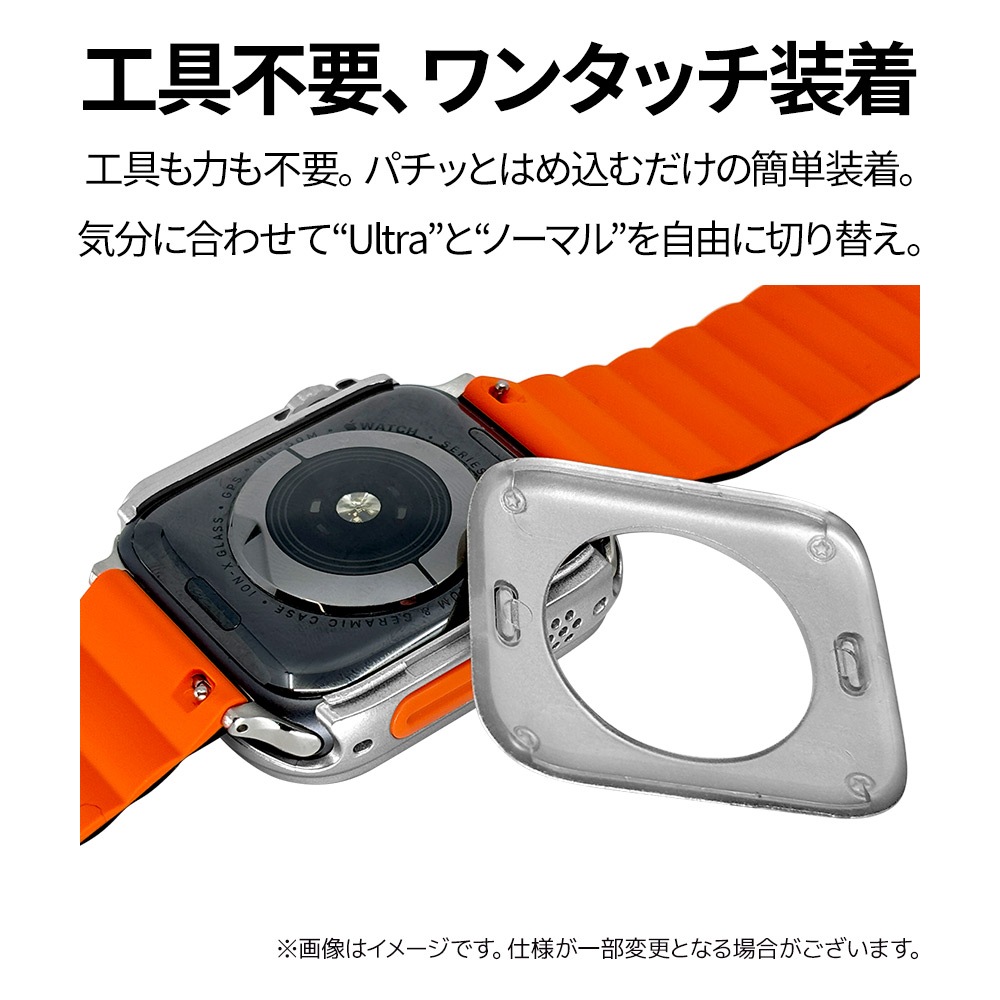 Apple Watch Series11 Series10 42mm ���饹�ե���� ������ ���С� �ϥ��֥�å� ����� ��Ʃ�� �֥�å� BK PC+GLASS ���饹���η��ץ��ƥ����� ɽ�̹���8H ���åץ륦���å� GHB5572AW42 �饹���Хʥ�