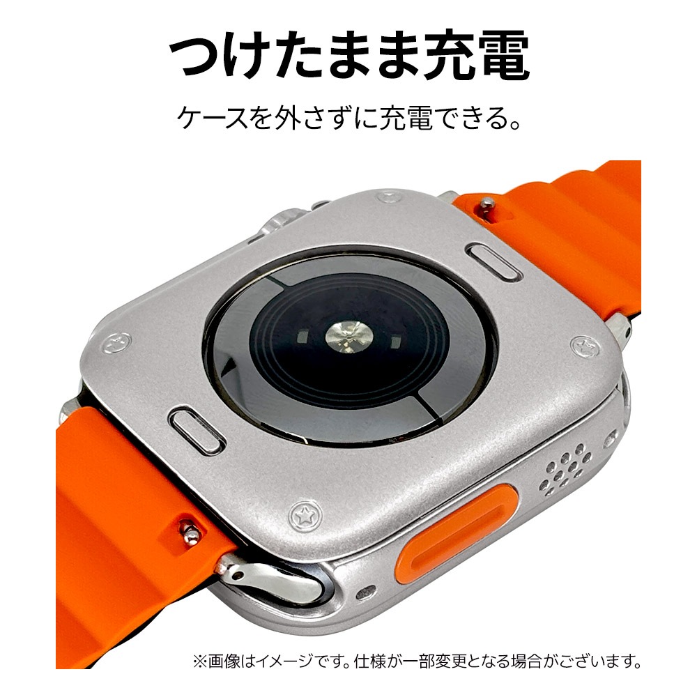 Apple Watch Series11 Series10 42mm ���饹�ե���� ������ ���С� �ϥ��֥�å� ����� ��Ʃ�� �֥�å� BK PC+GLASS ���饹���η��ץ��ƥ����� ɽ�̹���8H ���åץ륦���å� GHB5572AW42 �饹���Хʥ�