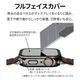 Apple Watch Series11 Series10 42mm ���饹�ե���� ������ ���С� �ϥ��֥�å� ����� ��Ʃ�� �֥�å� BK PC+GLASS ���饹���η��ץ��ƥ����� ɽ�̹���8H ���åץ륦���å� GHB5572AW42 �饹���Хʥ�