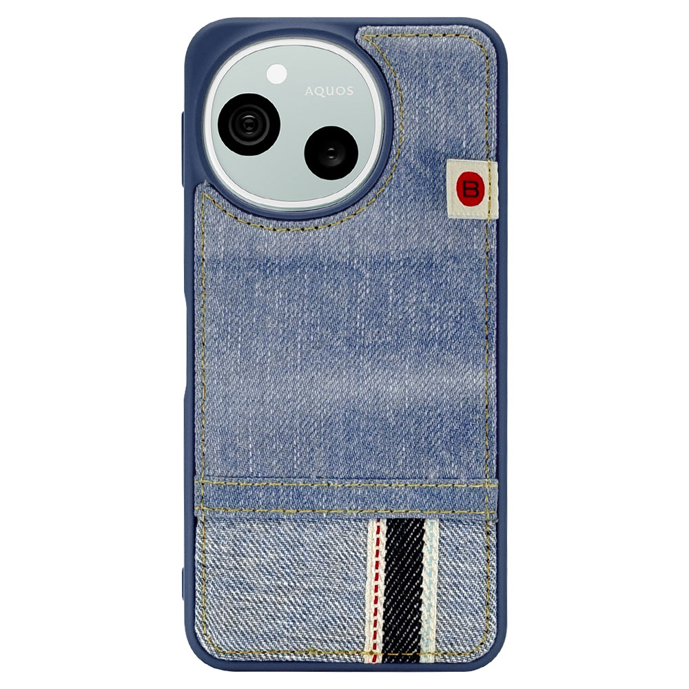 AQUOS sense10 SH-53F SH-M33 sense9 SH-53E SHG14 SH-M29  С ϥ֥å ǥ˥ॱ TPUХѡ ȥåץۡ BLUE SAKURA å  ޥۥ 9261AS10HPJSAX 饹Хʥ