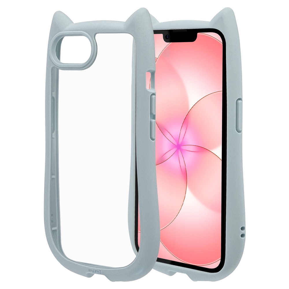 iPhone17e 16e ������ ���С� �ϥ��֥�å� mimi ǭ�� �ͥ��ߥ� �ͤ��ߤ� ǭ �ͥ� �ͤ� �Ѿ׷�ۼ� MIL ���̥��ꥢ TPU�Х�ѡ������� ���ȥ�åץۡ��� ���⡼�����֥롼 �����ե��� ���ޥۥ����� 9455IP6EHPSBL �饹���Хʥ�