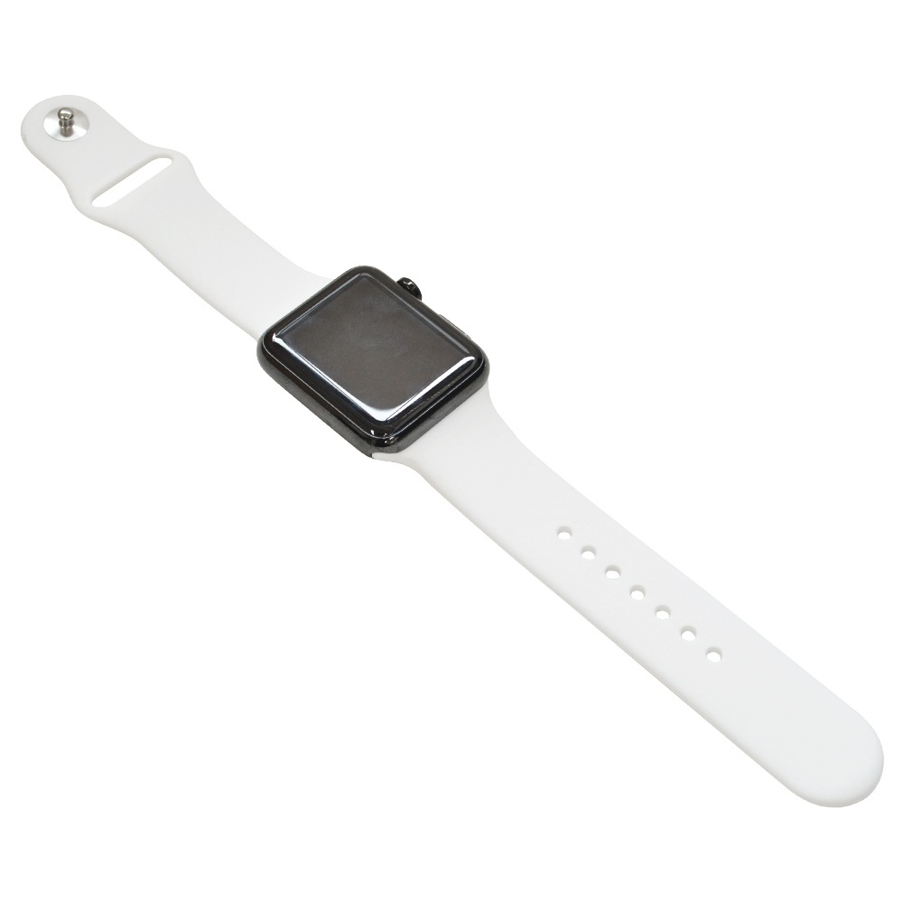 Apple Watch Ultra2nd Ultra Series9 8 7 6 5 4 3 SE��3���� SE��2���� SE 45mm 44mm 42mm ���ꥳ�� �Х�� ����������ɥ����� WH ���åץ륦���å� �٥�� RBLAW4401WH