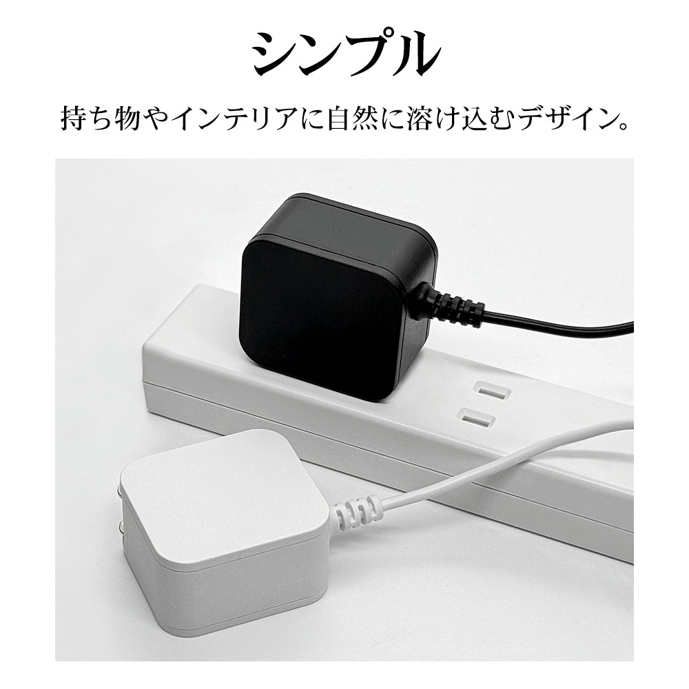 Ŵ ACץ ACŴ PDб ֥η ֥ľ 1.5᡼ȥ б 󥻥 AC USB Type-C typec 20W Power Delivery 1.5m ۥ磻 iPhone15 ֥å R15ACC20W02WH