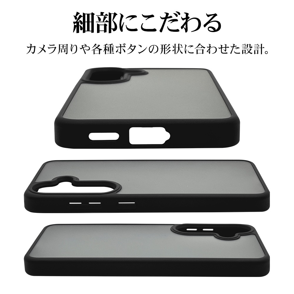 Galaxy S25 SC-51F SCG31  С ϥ֥å Ѿ׷ۼ   ޥåȲù ɻ TPUХѡ 磻쥹б ֥åߥեȥ֥å 饯 S25 ޥۥ 8745GS25HPBKFB 饹Хʥ